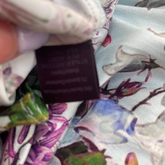 Hale Bob M ⭐️ Like New! Off the Shoulder Floral Top - Picture 6 of 10